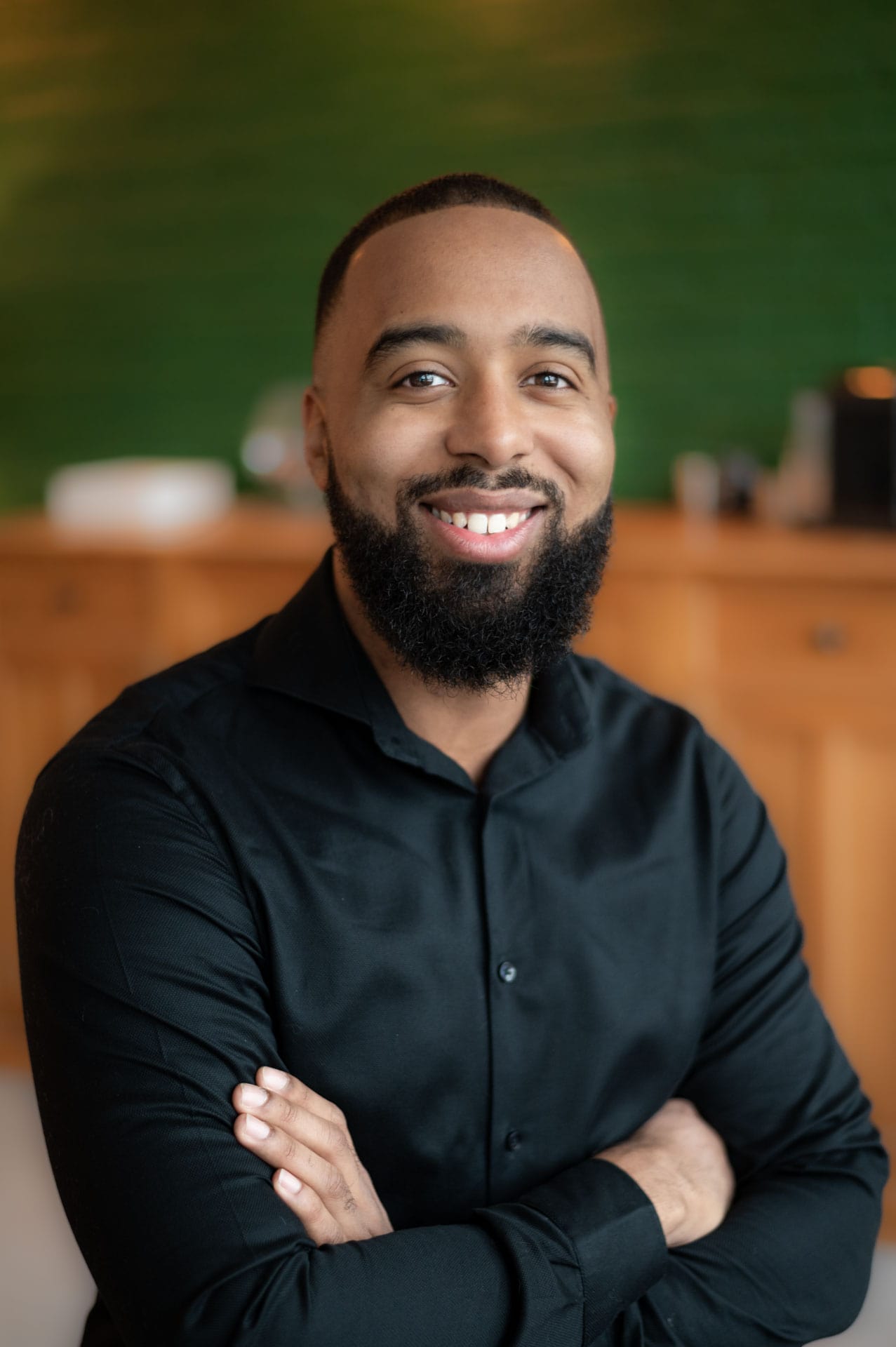 Profiel foto van een ondernemer in Purmerend gemaakt voor LinkedIn Profielfoto