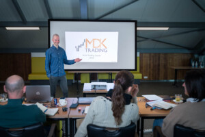 Fotograferen van een training